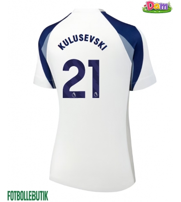 Tottenham Hotspur Dejan Kulusevski #21 Hemmatröja Kvinnor 2025-26 Kortärmad